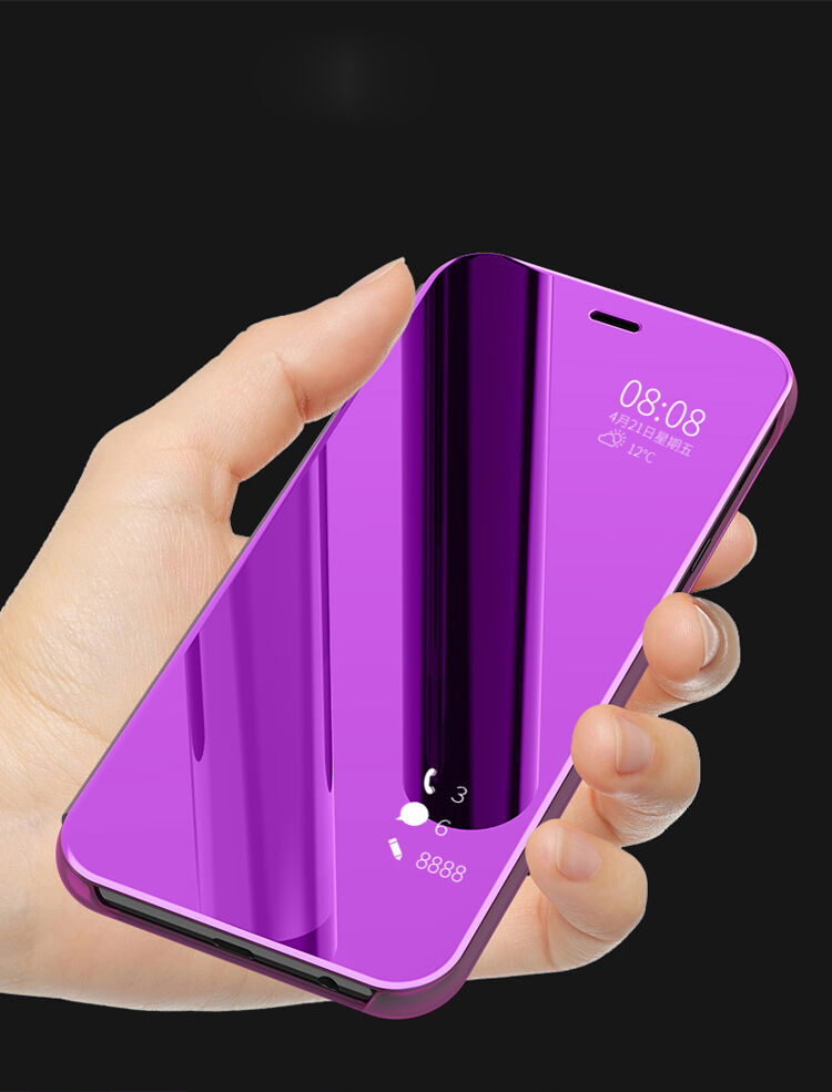 Zrcadlový pokovený kryt pro Samsung Galaxy A6 (2018) - zlatý