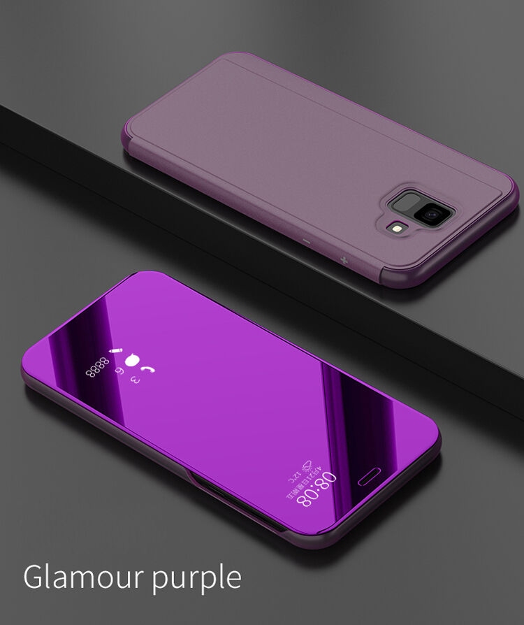 Zrcadlový pokovený kryt pro Samsung Galaxy A6 (2018) - zlatý