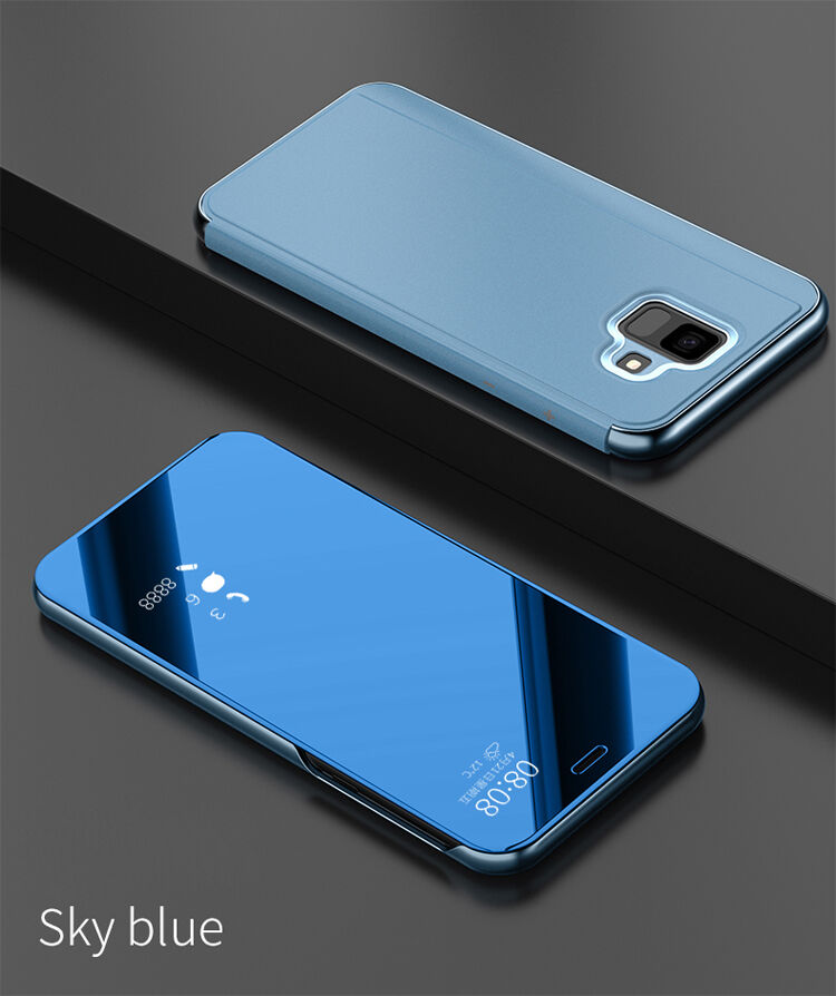 Zrcadlový pokovený kryt pro Samsung Galaxy A6 (2018) - zlatý