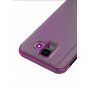 Zrcadlový pokovený kryt pro Samsung Galaxy A6 (2018) - stříbrný