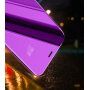 Zrcadlový pokovený kryt pro Samsung Galaxy A6 (2018) - stříbrný