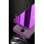 Zrcadlový pokovený kryt pro Samsung Galaxy A6 (2018) - černý