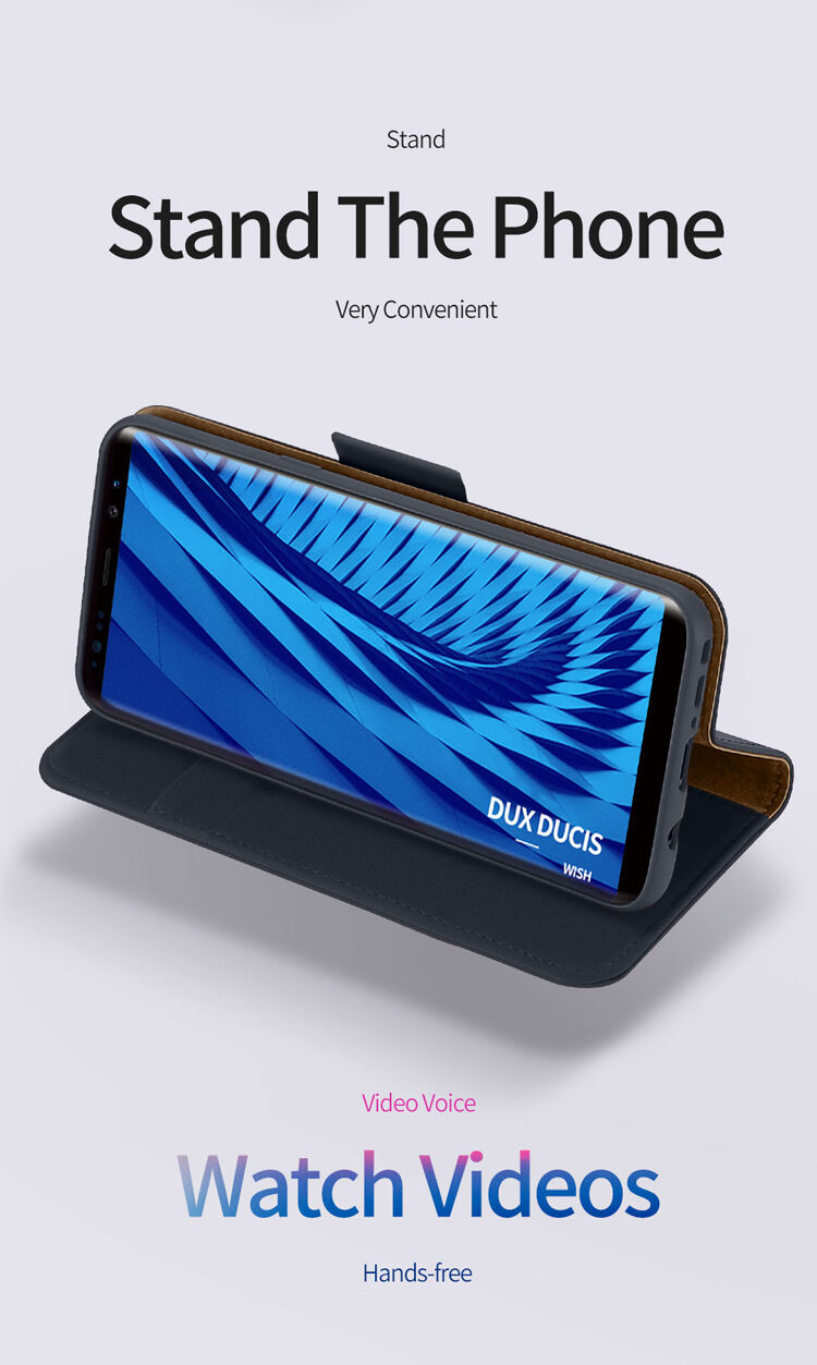 Dux Ducis Wish flipové pouzdro pro Samsung Galaxy Note 8 - hnědé