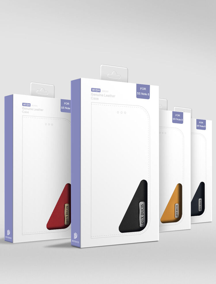 Dux Ducis Wish flipové pouzdro pro Samsung Galaxy Note 8 - hnědé
