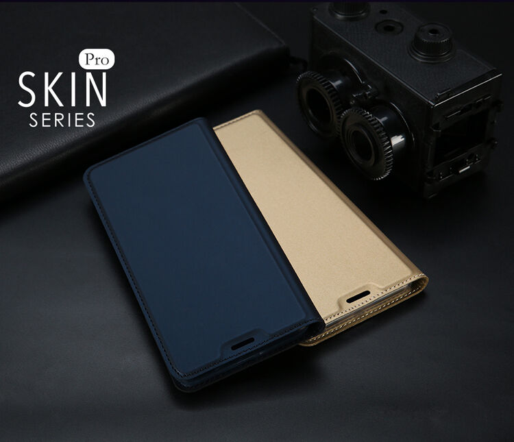 Dux Ducis Skin Pro flipové pouzdro pro Samsung Galaxy J6 (2018) - zlaté