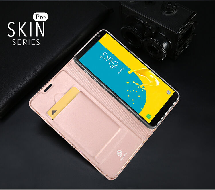 Dux Ducis Skin Pro flipové pouzdro pro Samsung Galaxy J6 (2018) - zlaté