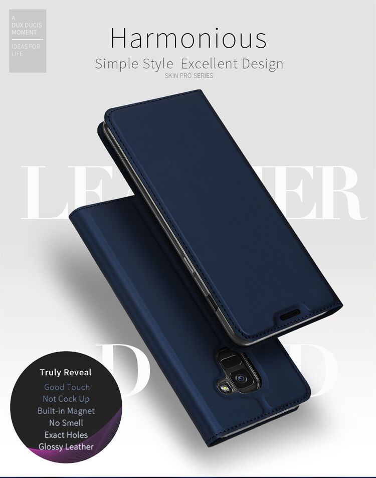 Dux Ducis Skin Pro flipové pouzdro pro Samsung Galaxy J6 (2018) - růžovozlaté