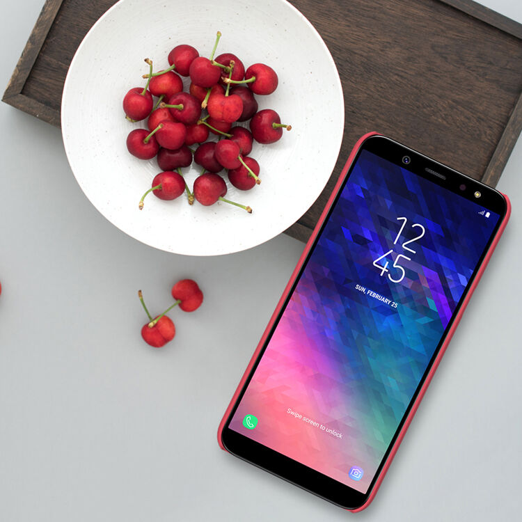 Nillkin Super Frosted kryt pro Samsung Galaxy A6 (2018) - červený