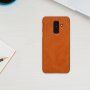 Nillkin Qin kožené flipové pouzdro pro Samsung Galaxy A6 Plus (2018) - červené