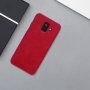 Nillkin Qin kožené flipové pouzdro pro Samsung Galaxy A6 (2018) - červené