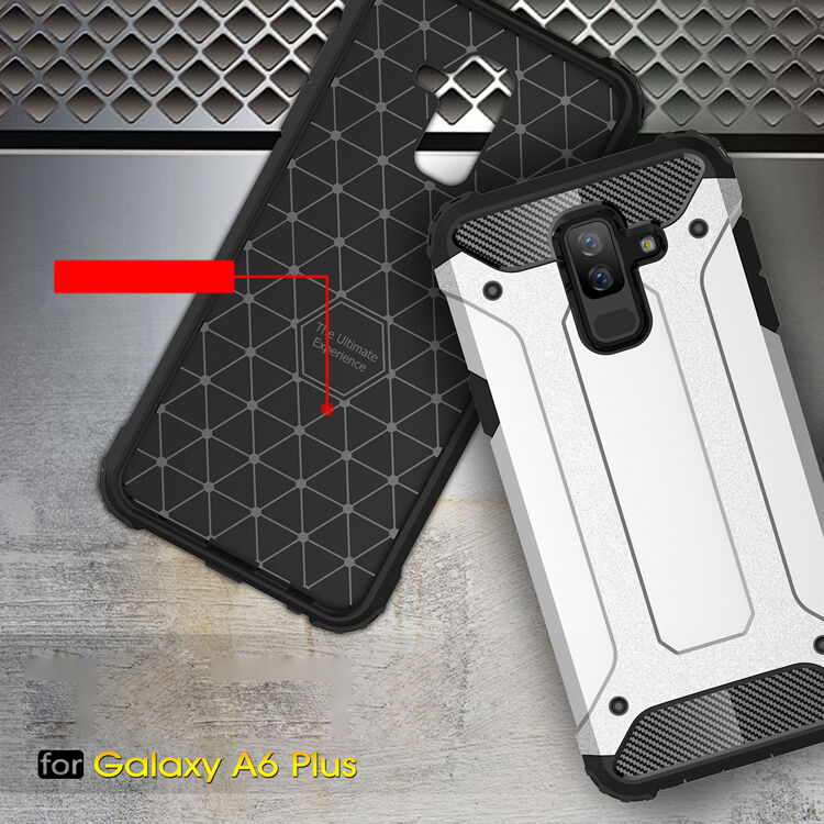 Super odolný kryt Armor pro Samsung Galaxy A6 Plus (2018) - růžovozlatý