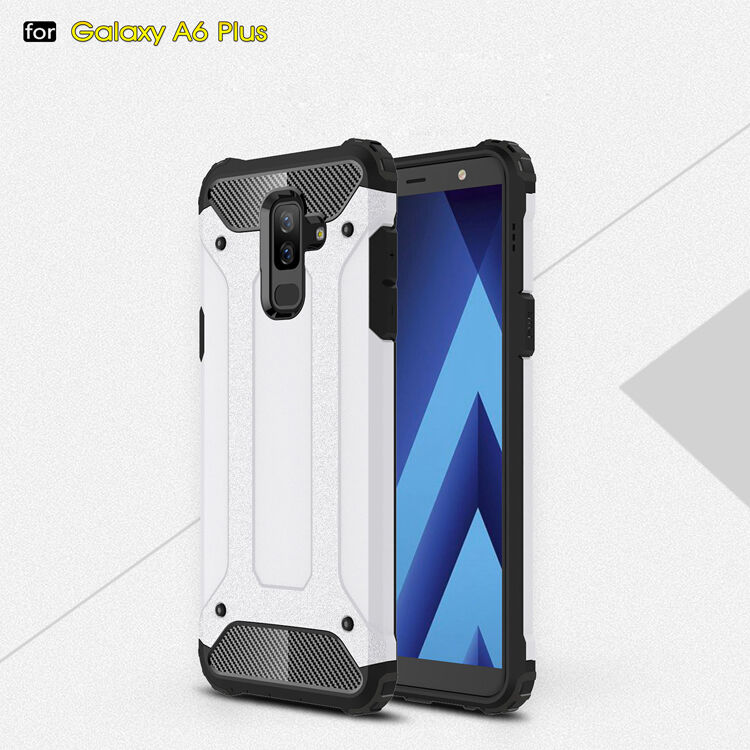 Super odolný kryt Armor pro Samsung Galaxy A6 Plus (2018) - růžovozlatý