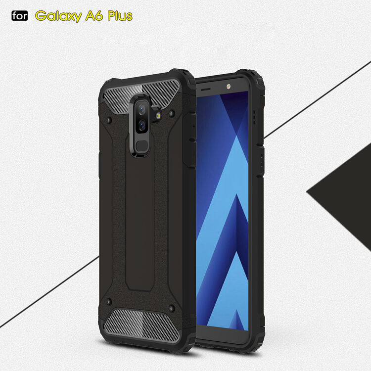 Super odolný kryt Armor pro Samsung Galaxy A6 Plus (2018) - růžovozlatý