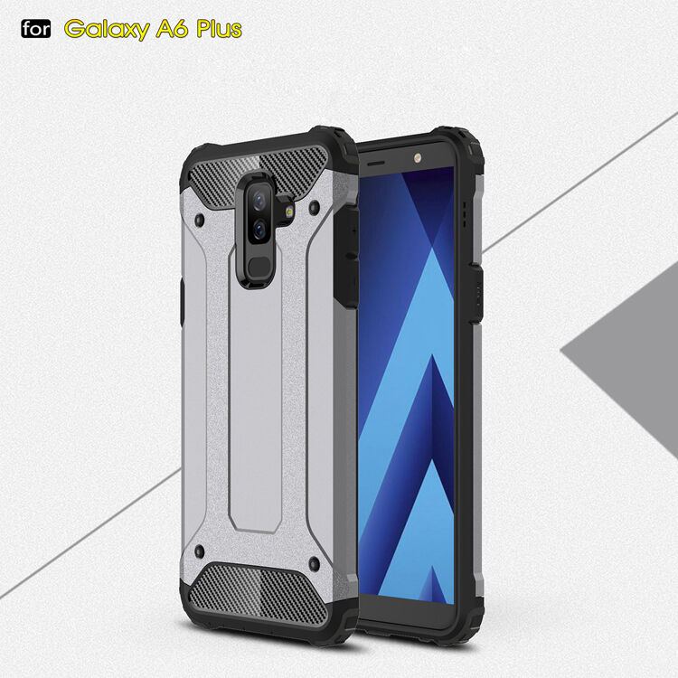 Super odolný kryt Armor pro Samsung Galaxy A6 Plus (2018) - růžovozlatý