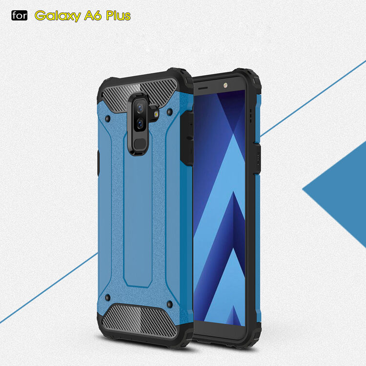 Super odolný kryt Armor pro Samsung Galaxy A6 Plus (2018) - růžovozlatý