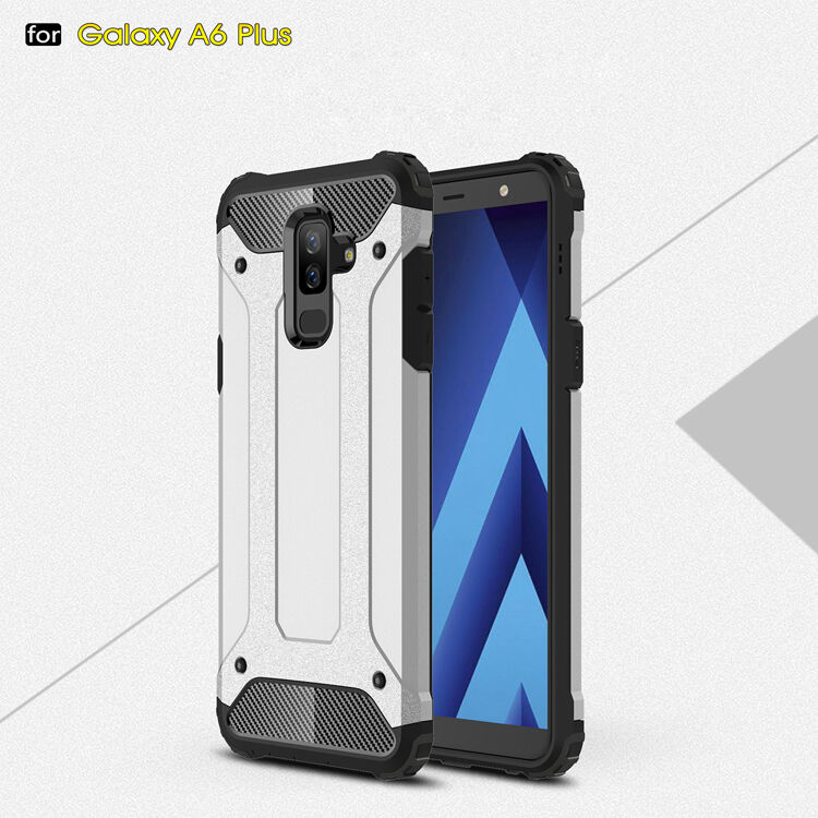 Super odolný kryt Armor pro Samsung Galaxy A6 Plus (2018) - růžovozlatý