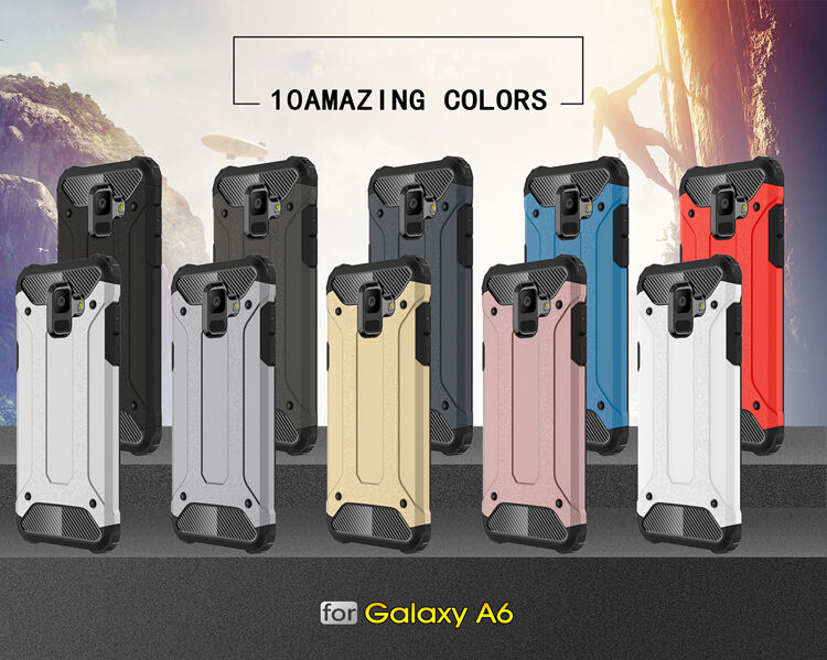 Super odolný kryt Armor pro Samsung Galaxy A6 (2018) - zlatý