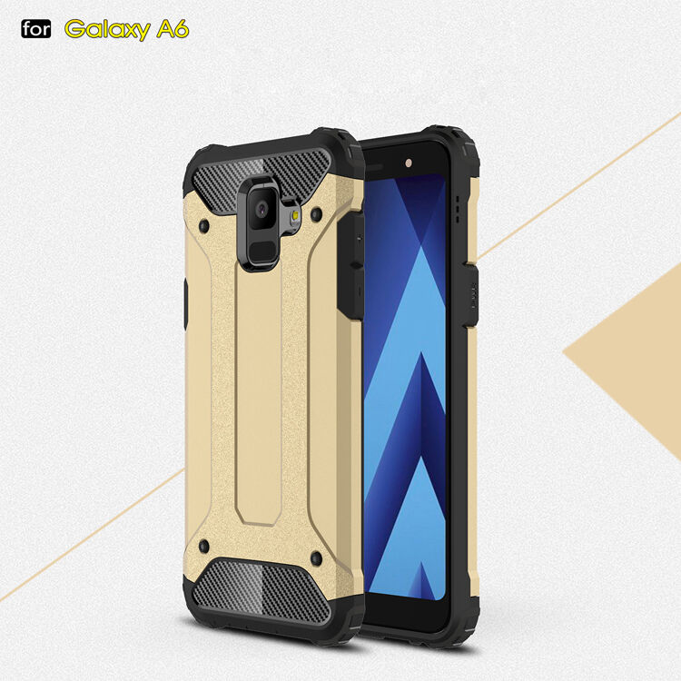 Super odolný kryt Armor pro Samsung Galaxy A6 (2018) - zlatý