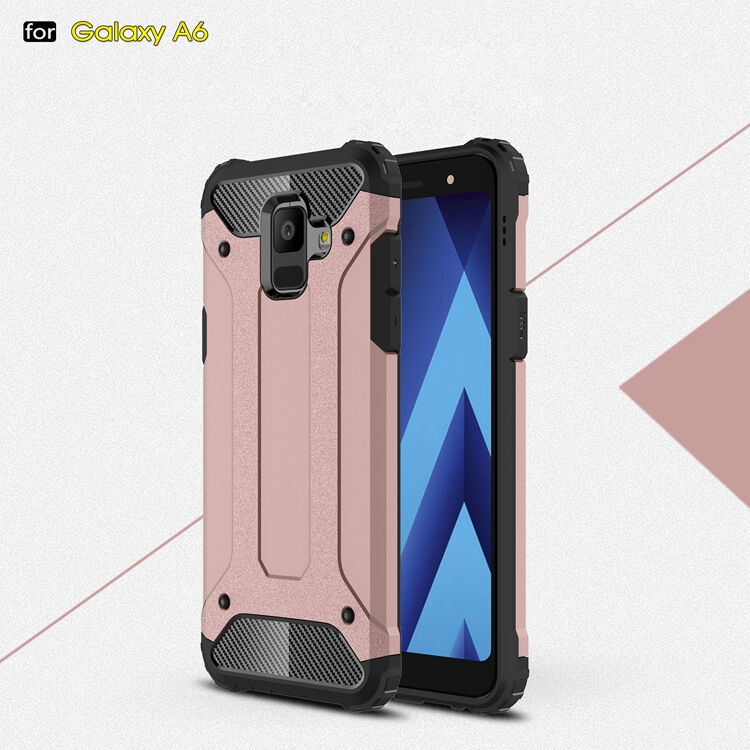 Super odolný kryt Armor pro Samsung Galaxy A6 (2018) - zlatý