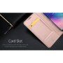 Dux Ducis Skin Pro flipové pouzdro pro Samsung Galaxy A6 Plus (2018) - zlaté