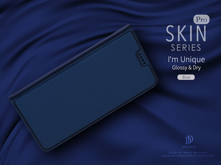 Dux Ducis Skin Pro flipové pouzdro pro Samsung Galaxy A6 Plus (2018) - šedé