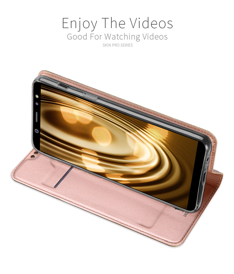Dux Ducis Skin Pro flipové pouzdro pro Samsung Galaxy A6 (2018) - tmavěmodré