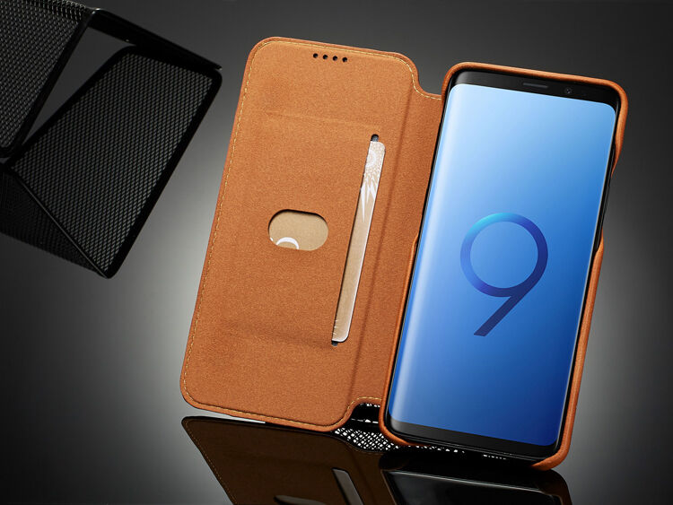 LC.Imeeke flipové pouzdro pro Samsung Galaxy S9 Plus - černé