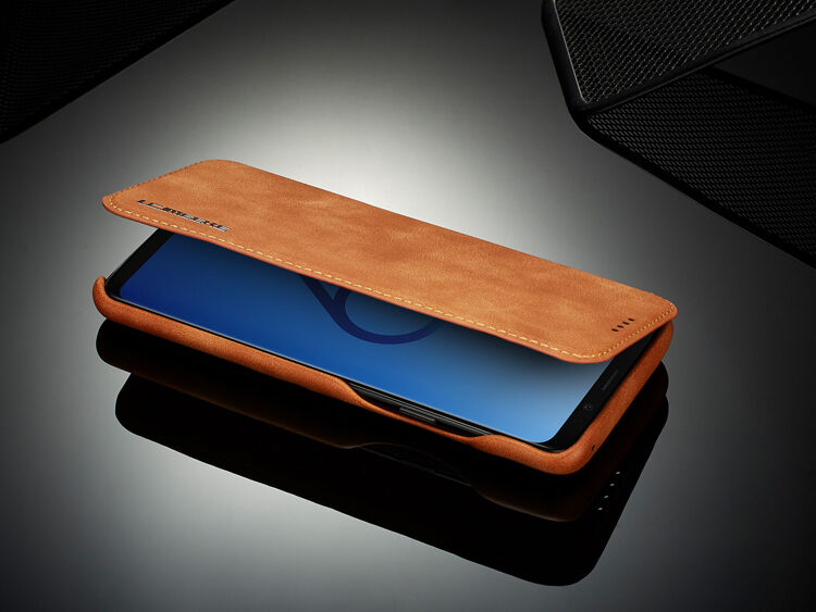 LC.Imeeke flipové pouzdro pro Samsung Galaxy S9 Plus - černé
