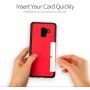 Dux Ducis Pocard kožený kryt pro Samsung Galaxy A8 Plus (2018) - bílý