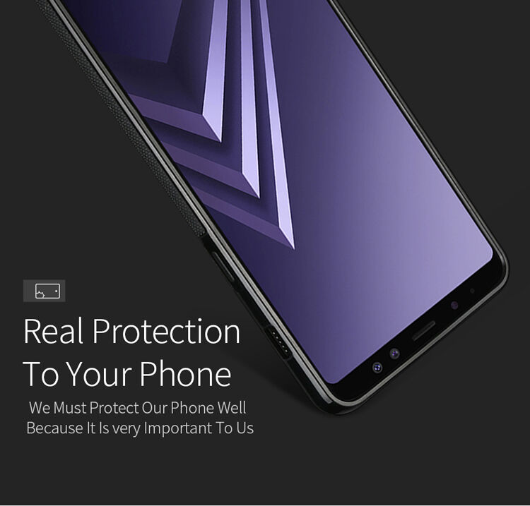 Dux Ducis Pocard kožený kryt pro Samsung Galaxy A8 Plus (2018) - bílý