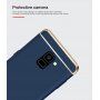 Mofi Plastový kryt pro Samsung Galaxy A8 Plus (2018) - stříbrný