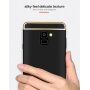 Mofi Plastový kryt pro Samsung Galaxy A8 Plus (2018) - stříbrný