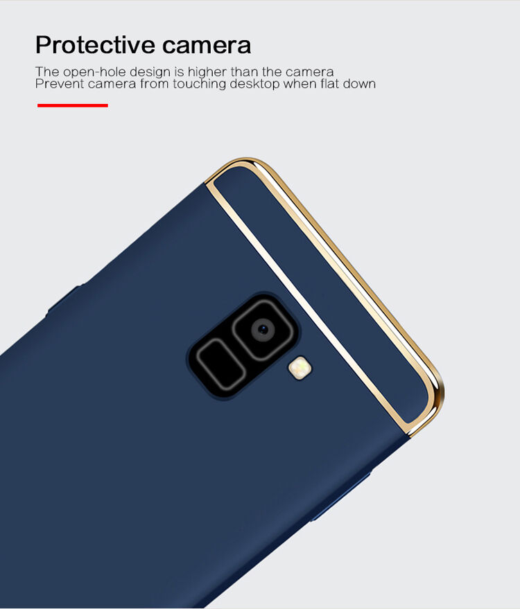 Mofi Plastový kryt pro Samsung Galaxy A8 (2018) - černý
