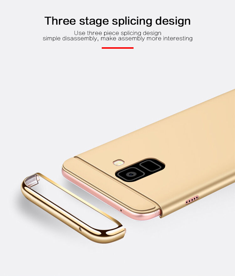 Mofi Plastový kryt pro Samsung Galaxy A8 (2018) - černý