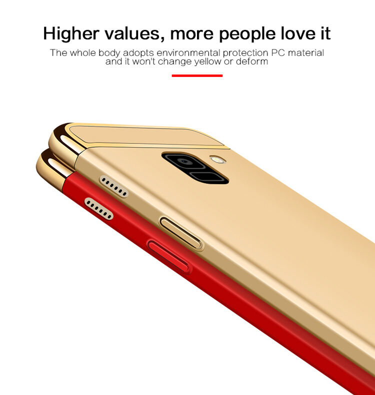 Mofi Plastový kryt pro Samsung Galaxy A8 (2018) - černý