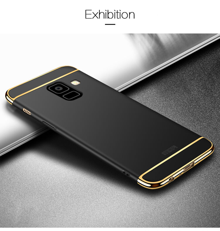 Mofi Plastový kryt pro Samsung Galaxy A8 (2018) - černý