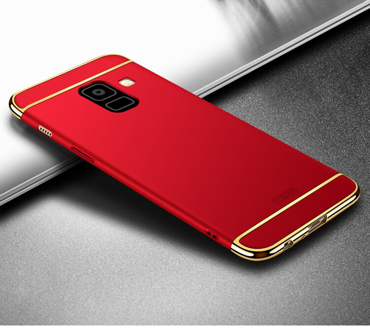 Mofi Plastový kryt pro Samsung Galaxy A8 (2018) - černý