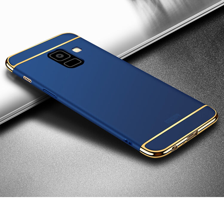 Mofi Plastový kryt pro Samsung Galaxy A8 (2018) - černý