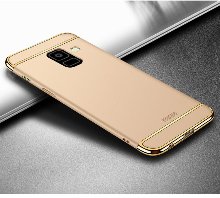 Mofi Plastový kryt pro Samsung Galaxy A8 (2018) - černý