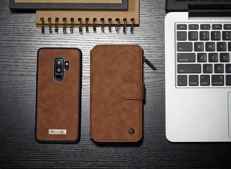 Caseme peněženkové pouzdro pro Samsung Galaxy S9 Plus - červené