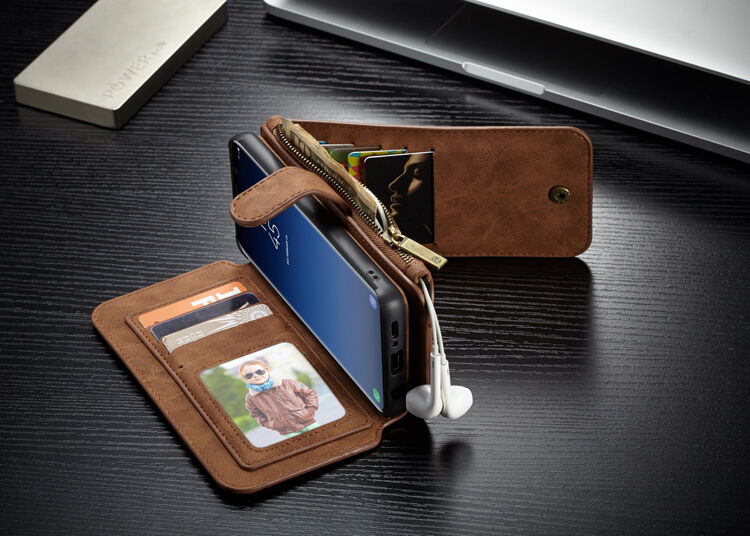 Caseme peněženkové pouzdro pro Samsung Galaxy S9 Plus - červené