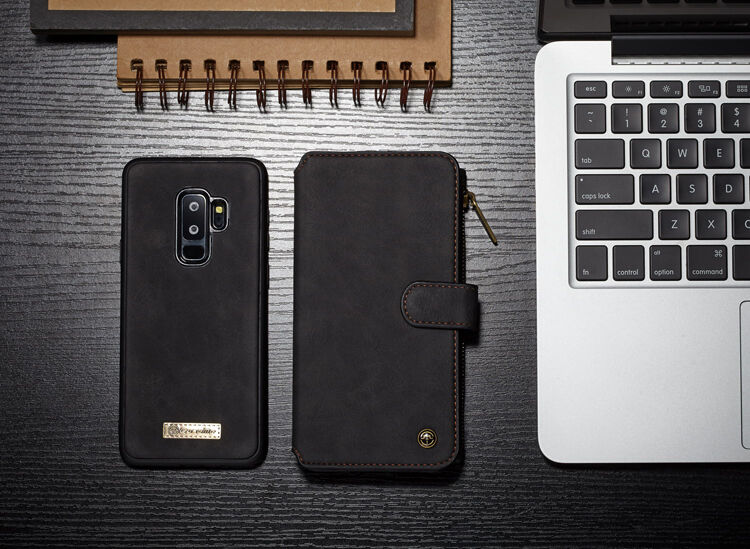 Caseme peněženkové pouzdro pro Samsung Galaxy S9 Plus - černé