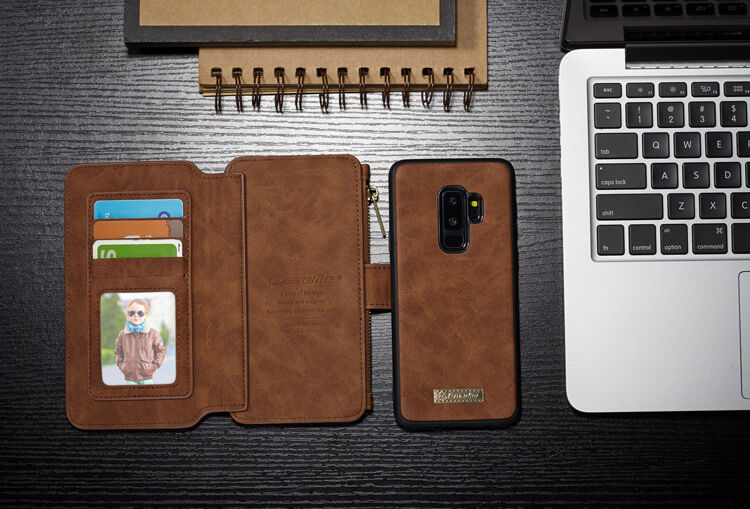 Caseme peněženkové pouzdro pro Samsung Galaxy S9 Plus - černé