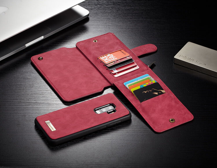 Caseme peněženkové pouzdro pro Samsung Galaxy S9 Plus - černé