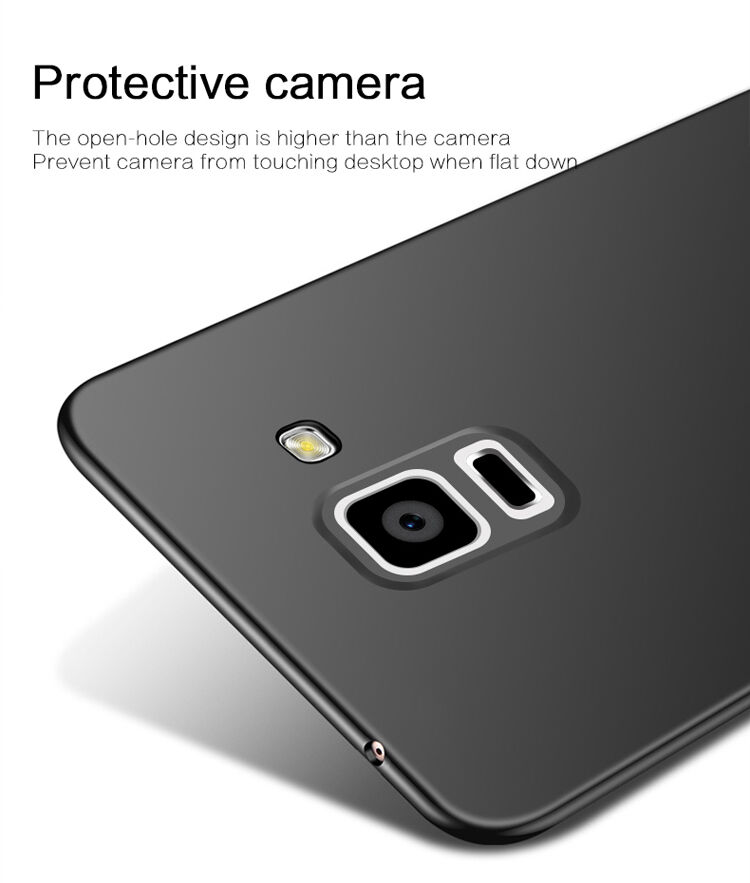 Mofi Shield Plastový kryt pro Samsung Galaxy A8 Plus (2018) - zlatý