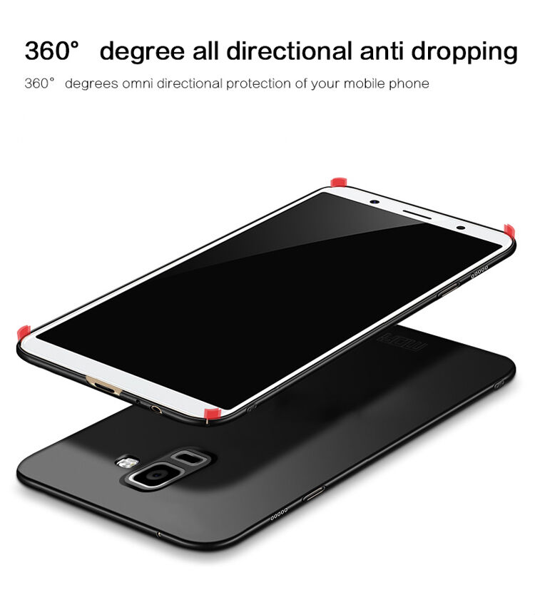 Mofi Shield Plastový kryt pro Samsung Galaxy A8 Plus (2018) - červený