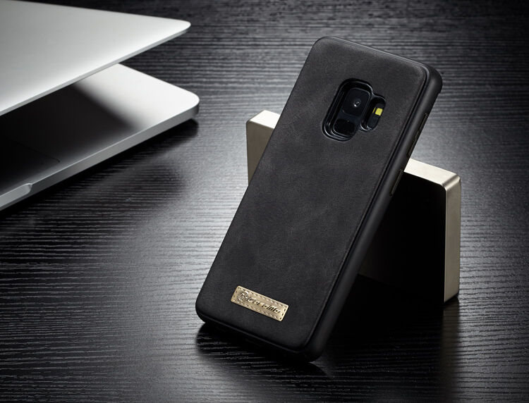 Caseme 2v1 peněženkové pouzdro pro Samsung Galaxy S9 - červené