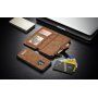 Caseme 2v1 peněženkové pouzdro pro Samsung Galaxy S9 - červené