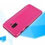 Nillkin Sparkle flipové pouzdro pro Samsung Galaxy A8 Plus (2018) - šedé