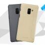 Nillkin Sparkle flipové pouzdro pro Samsung Galaxy A8 (2018) - zlaté